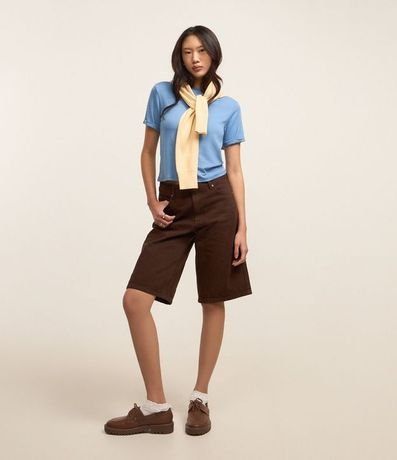 Blusa en Viscosa con Manga Plegada 2