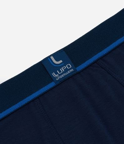 Calzoncillo Boxer en Malla Modal con Cintura Elástica Lupo 2