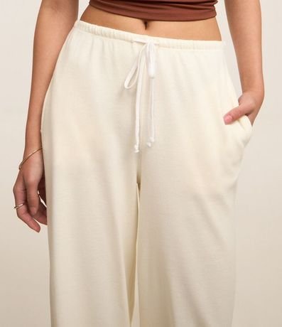 Pantalón en Rib con Lazo en La Cintura 3