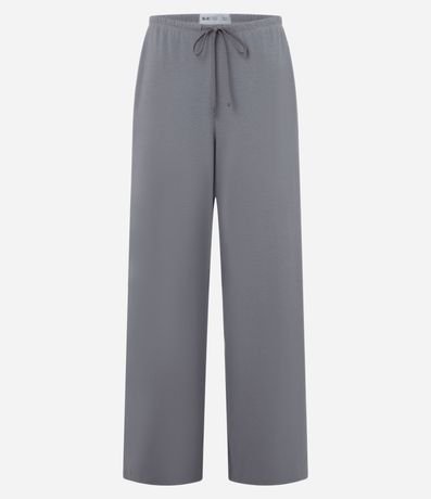 Pantalón en Rib con Lazo en La Cintura 5