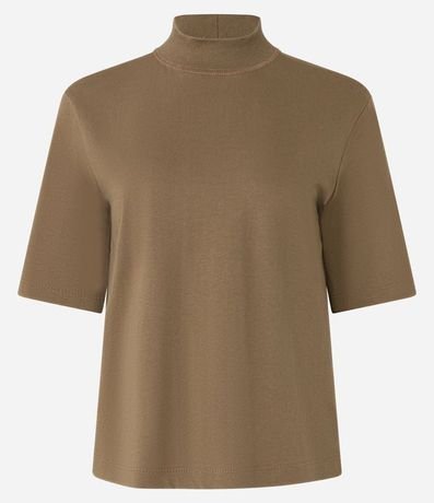 Remera en Algodón con Cuello 5