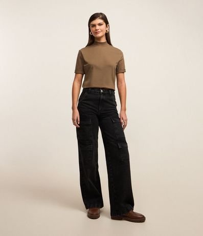 Remera en Algodón con Cuello 2