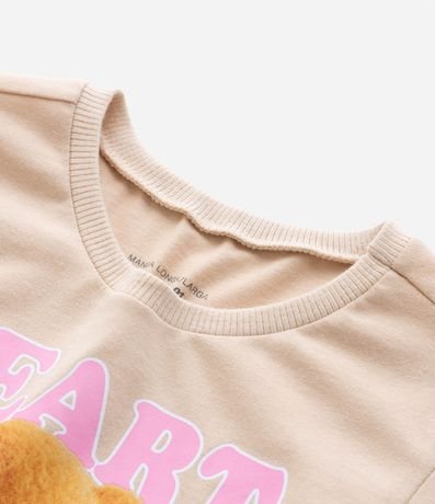 Blusa Infantil con Estampa Osito de Lazo - Talle 1 a 6 años 4