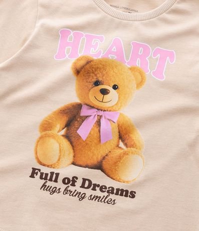 Blusa Infantil con Estampa Osito de Lazo - Talle 1 a 6 años 5