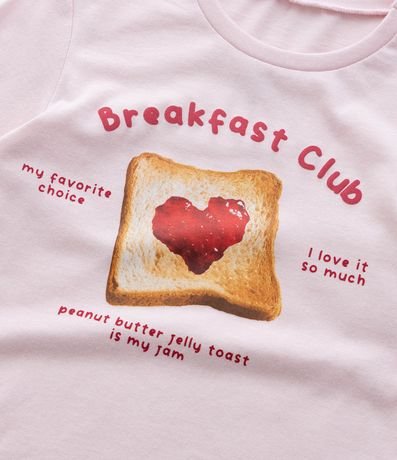 Blusa Infantil en Algodón Estampa Torrada - Talle 1 a 6 años 4