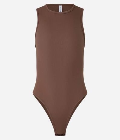 Body Básico en Rib con Cuello Halter 6