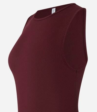 Body Básico en Rib con Cuello Halter 5