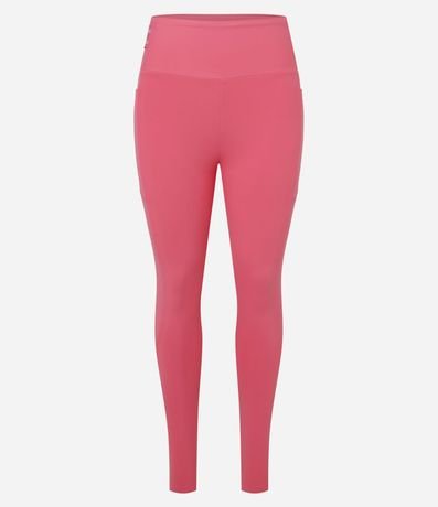 Pantalón Legging Deportiva en Microfibra con Bolsillo Lateral y Elástico Porta Remera 5