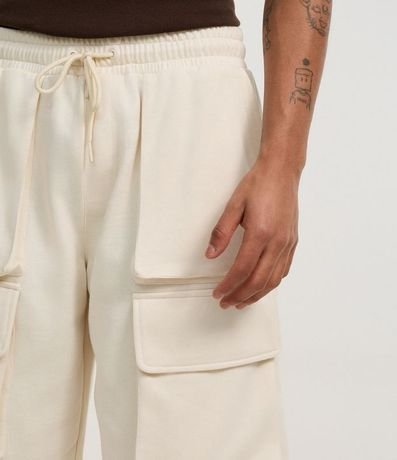 Bermuda Baggy en Algodón con Bolsillo Cargo 3