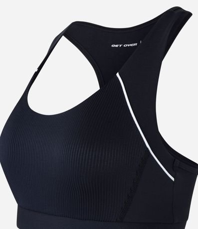 Top Nadador Deportivo en Microfibra con Friso Contrastante 6