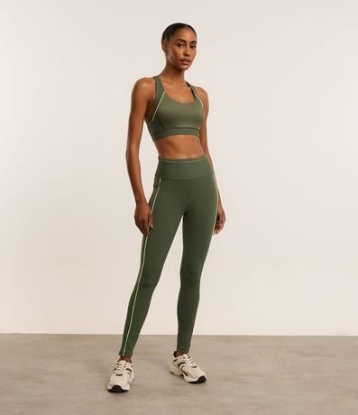 Top Nadador Deportivo en Microfibra Texturizada con Bies Contrastante 2