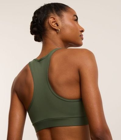 Top Nadador Deportivo en Microfibra Texturizada con Bies Contrastante 4