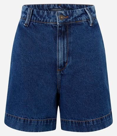 Short en Jeans con Cintura Alta 5