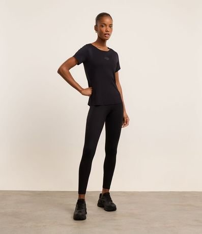 Remera Deportiva en Poliamida con Estampa Athletic 2