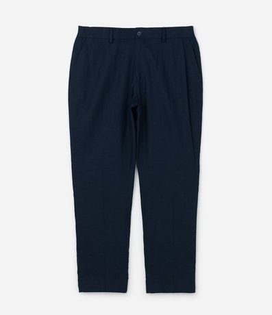 Pantalón Relaxed en Viscolino con Cintura Trabilla 7