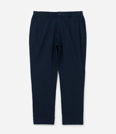 Pantalón Relaxed en Viscolino con Cintura Trabilla 14