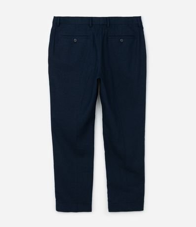 Pantalón Relaxed en Viscolino con Cintura Trabilla 16