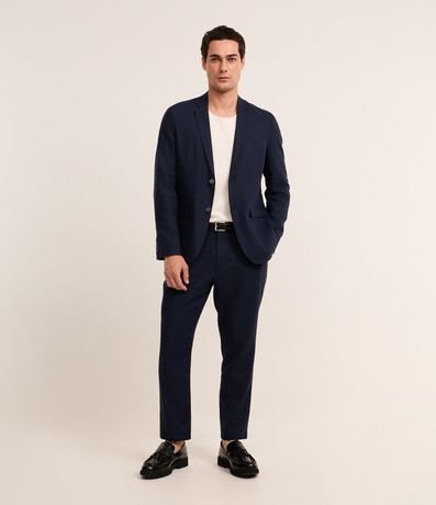 Pantalón Relaxed en Viscolino con Cintura Trabilla 2