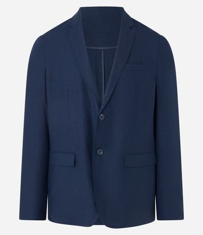 Saco de Traje Social en Viscolino con Medio Forro 6