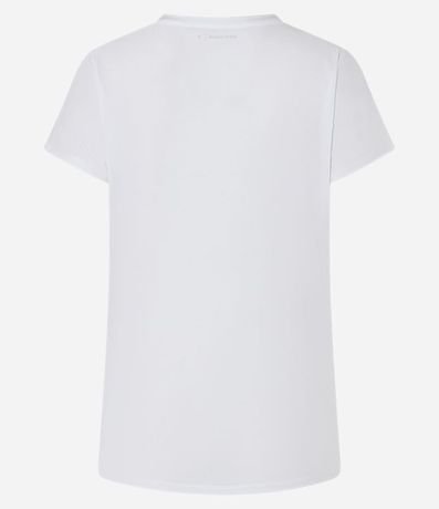 Remera Deportiva en Microfibra con Estampa Ondas 6