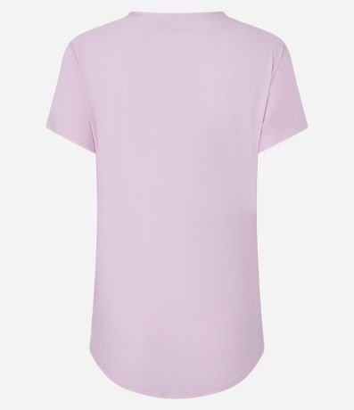 Remera Deportiva en Microfibra con Estampa Ondas 6