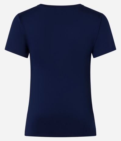 Remera Deportiva en Microfibra con Estampa Be Your Own Muse 5