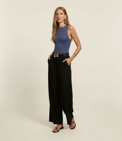 Body Básico en Poliamida con Cuello Halter 4