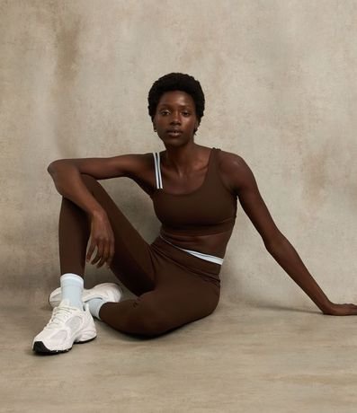 Top Deportivo en Microfibra con Breteles Assimétricos 4