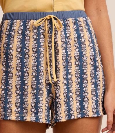 Pijama Short Doll en Viscosa con Estampa Garfield 3