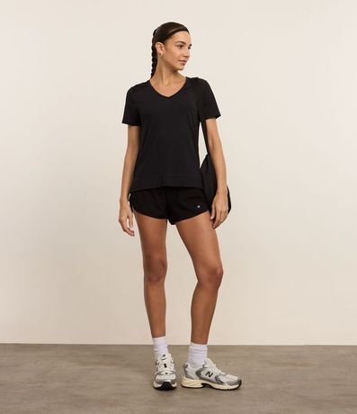 Short Runner Deportivo con Cintura Ancha Elástico