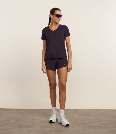 Short Runner Deportivo con Cintura Ancha Elástico