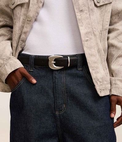 Cinturón en Material Sintético con Hebilla Bold Orgánica 4