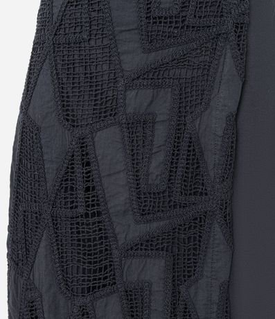 Salida de Playa Pollera Midi con superposición de Laise 6