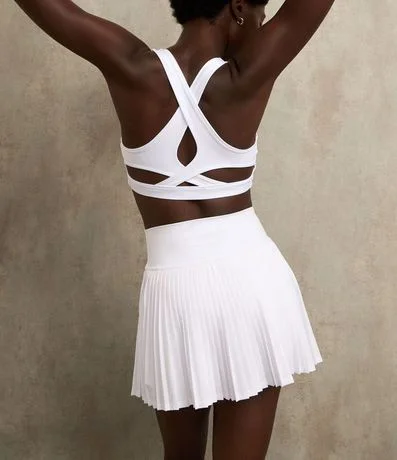 Short Pollera Deportivo en Microfibra con Plegado