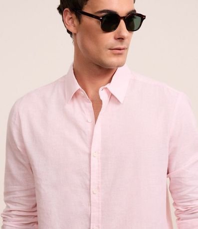 Camisa Manga Larga en Lino 5