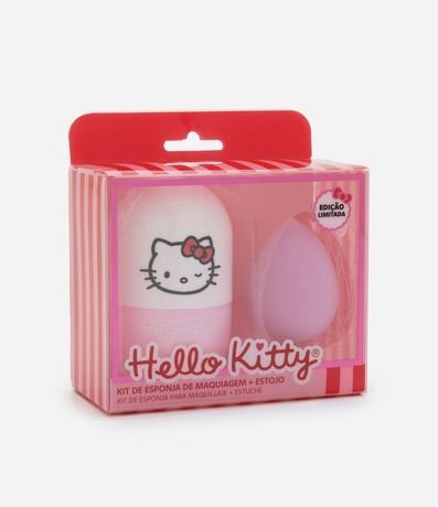 Esponja de Maquillaje con Estuche Hello Kitty 4