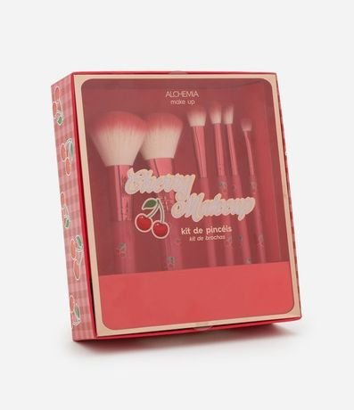 Kit con 6 Brochas y Neceser Alchemia 2