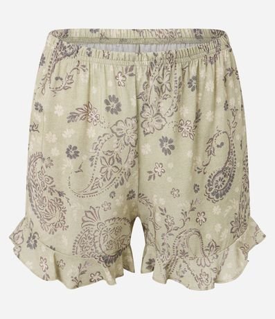 Pijama Short Doll con Bolsillo Bordado 7