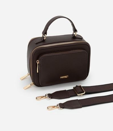 Bolsa para Cámara Transversal Pequeña con Bolsillo Delantero y Asa de Gorgorão 7