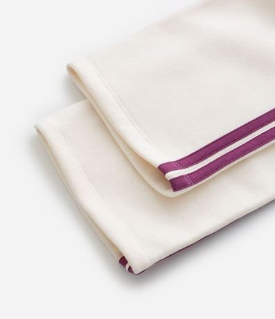 Pantalón Wide Leg Infantil con Rayas Laterales - Talle 1 a 6 años 3