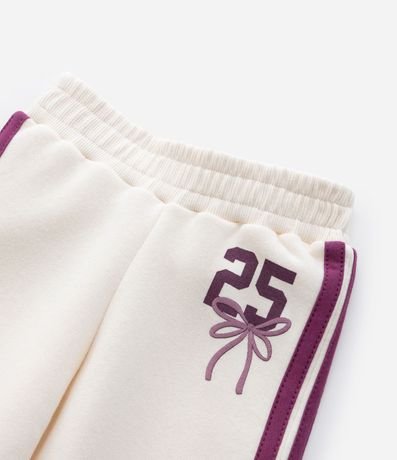 Pantalón Wide Leg Infantil con Rayas Laterales - Talle 1 a 6 años 5