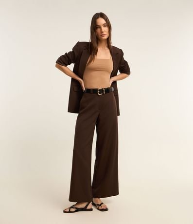 Blusa en Poliamida con Escote Cuadrado 4