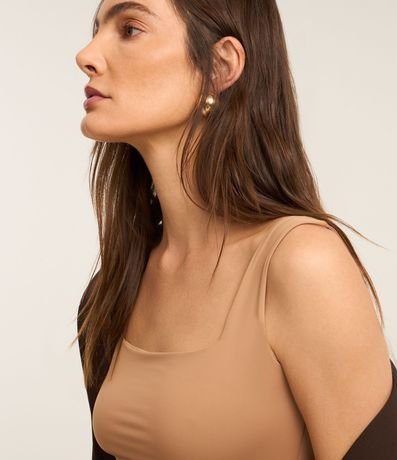 Blusa en Poliamida con Escote Cuadrado 7