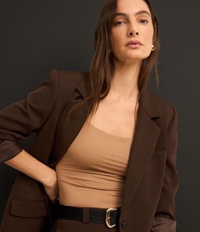 Blusa en Poliamida con Escote Cuadrado 9