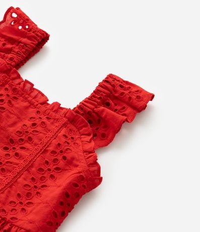 Blusa Infantil en Laise con Volados - Talle 1 a 6 años 6