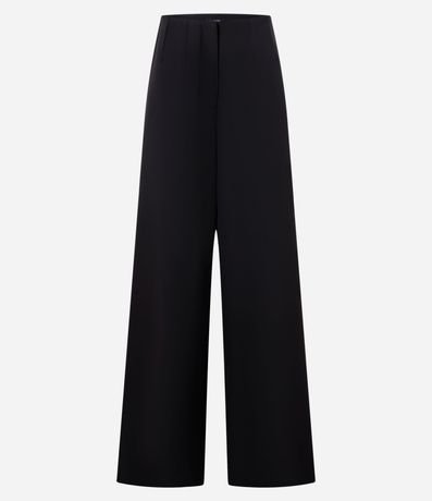 Pantalón Recto en Sastrería Sin Cintura y con Pences 6