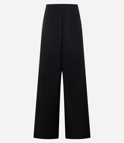 Pantalón Recto en Sastrería Sin Cintura y con Pences 7