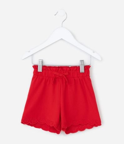 Short Clochard Infantil con Volado - Talle 1 a 6 años