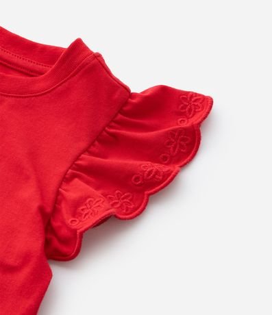Remera Infantil con Volado en las Mangas - Talle 1 a 6 años 4