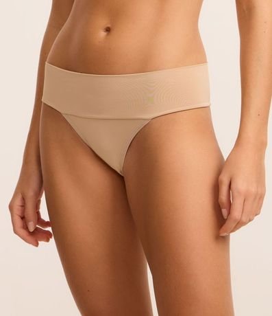 Bombacha Bikini Básica con Cintura Ancha